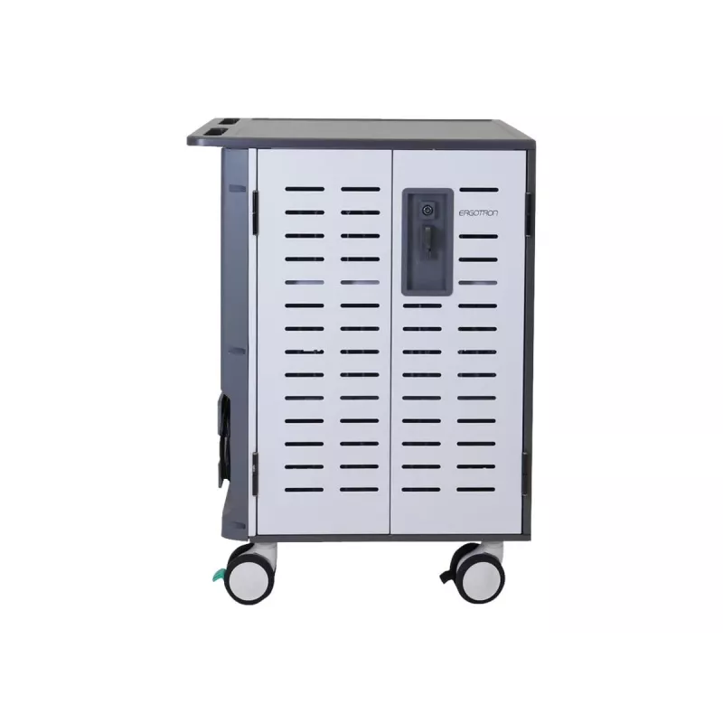 Ergotron Zip40 - ratiņi (tikai uzlāde) - 40 planšetdatoriem / piezīmjdatoriem - ekrāna izmērs: līdz 39,6 cm (līdz 15,6 collām)