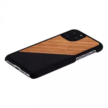 Viedtālruņa maciņš man and wood iPhone 11 Pro — Western Melns