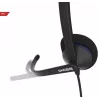 Koss CS200 USB austiņas ar vadu, galvas saite, zvaniem/mūzikai, USB Type-A, melnas