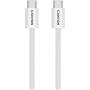 CANYON kabelis OnWire 60MG C-C 60W Magnētisks Pīts 1m Balts