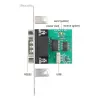 DeLOCK 90892 seriālais pārveidotājs/atkārtotājs/izolators USB 2.0 RS-232 Zaļš Nerūsējošais tērauds