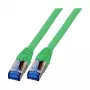 EFB-Elektronik RJ45 komutācijas kabelis Cat.6A S/FTP TPECat.7 neapstrādāts kabelis superflex zaļš 1m Ražotājs: EFB Elektronik (K5525FGN.1)