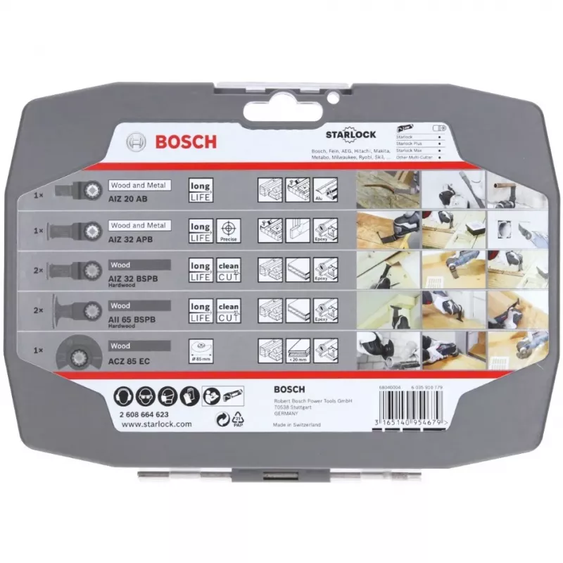 Bosch 2608664623, melna, Bosch, rezerves asmens Bosch 2608664623. Produkta krāsa: melna, Zīmola saderība: Bosch, Produkta veids: rezerves asmens