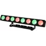 LED profesionālais PAR gaismeklis EUROLITE PMB-8 COB QCL 30W, COB QCL 30 W jauda