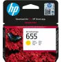HP 655 dzeltena Oriģināls Ink Advantage Cartridge, dzeltena, 1 gab., 600 lapas
