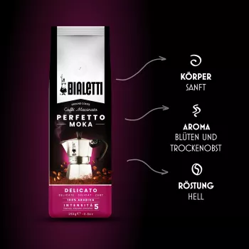 Malta kafija Bialetti Perfetto Moka Delicato 250 g