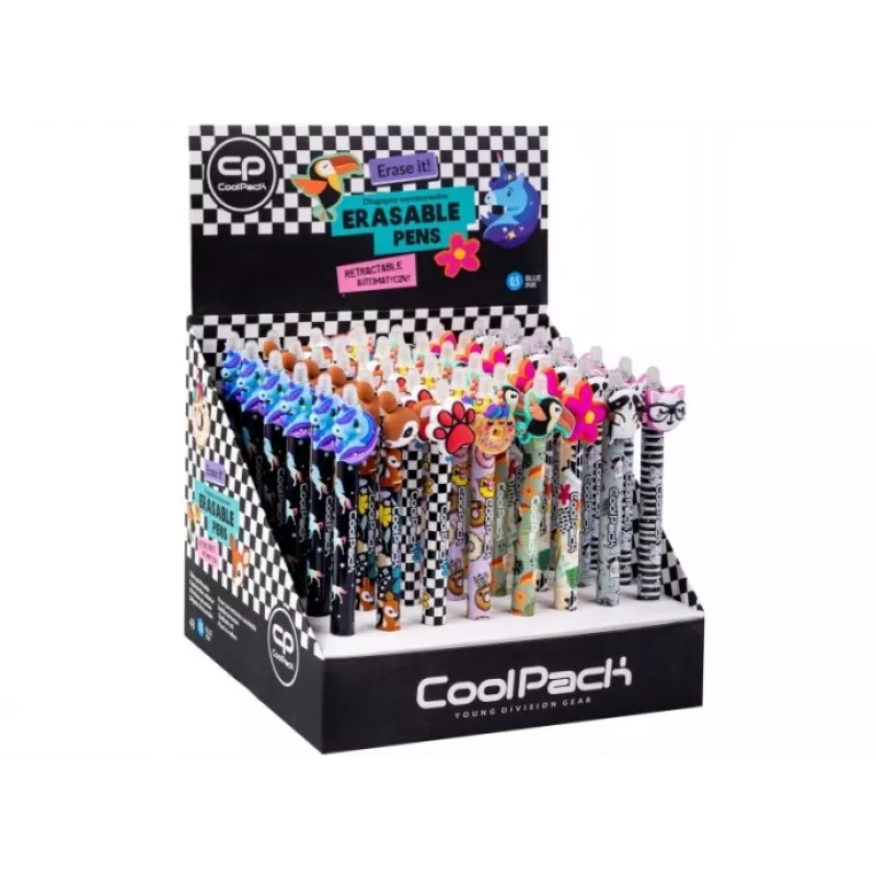 Izvelkama dzēšama pildspalva CoolPack Girls