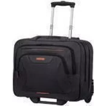 American Tourister At Work piezīmjdatora soma 39,6 cm (15.6) portfelis Melns - Oranžs (88533-1070)