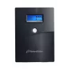 Nepārtrauktās barošanas avots PowerWalker VI 3000 SCL — Line-interaktīvais UPS 3 kVA / 1800 W, 230 V, 9 Ah akumulators, LCD, Tornis, Melns