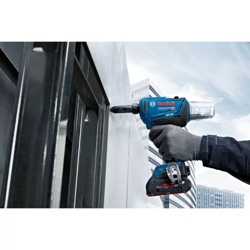 Bosch 0 601 9K5 001 kniedēšanas instruments Melns, Zaļš 3.2,4,4.8,5.0,5.6 mm 16000 kN