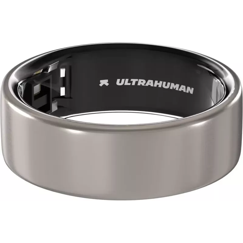 Ultrahuman Ring Air Raw Titanium 8. izmērs | Ultrahuman