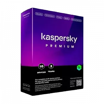 Kaspersky Premium + klientu atbalsts | 10 ierīces | 2 gadi | ES
