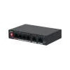Dahua Technology PFS3006-4GT-60-V2 Gigabit Ethernet (10/100/1000) Power over Ethernet (PoE) Melns
