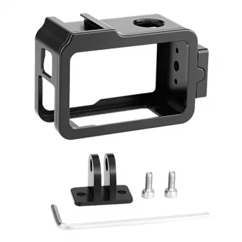 Puluz metāla būris ar auksto kurpi DJI Osmo Action 4/3, modelis PU928B
