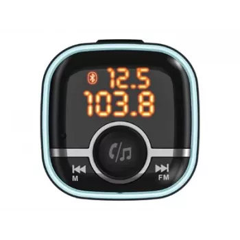 FM raidītājs Navitel BHF04 MAX Bluetooth automašīnas adapteris ar bezvadu mūzikas straumēšanu un brīvroku zvaniem