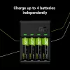 Universāls USB bateriju lādētājs zaļa Cell GRSETGC02