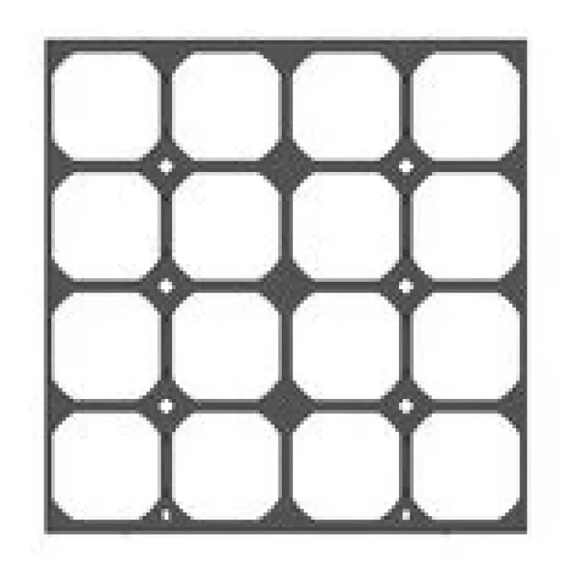 Radiatora ventilatora rāmis Watercool MO-RA IV 600 140 mm ventilatoriem, melns