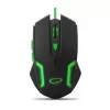Esperanza MX205 Fighter pele Spēļu Labajai rokai USB Type-A optiskā 2400 DPI