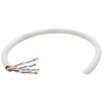 Intellinet tīkls Bulk Cat5e kabelis, 24 AWG, cietais vads, 305 m, pelēks, CCA, U/UTP, kaste