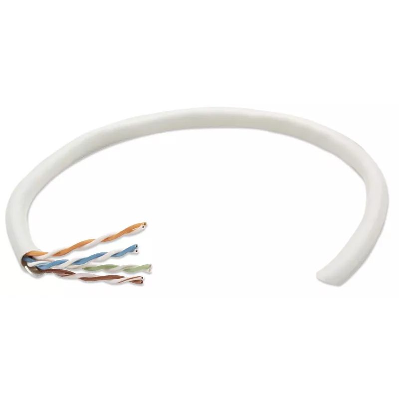 Intellinet tīkls Bulk Cat5e kabelis, 24 AWG, cietais vads, 305 m, pelēks, CCA, U/UTP, kaste