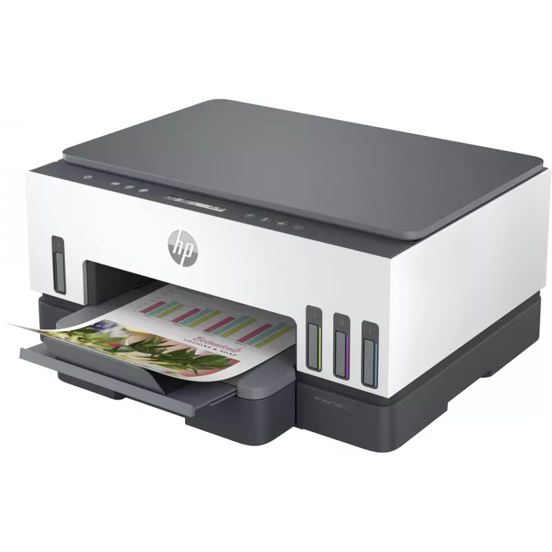Daudzfunkciju printeris HP Smart Tank 720 — termālā tintes druka, krāsu, A4, Wi‑Fi, duplekss, 4800x1200 dpi