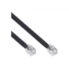 InLine modulārais kabelis RJ12 vīrišķais / vīrišķais 6P6C 20 m