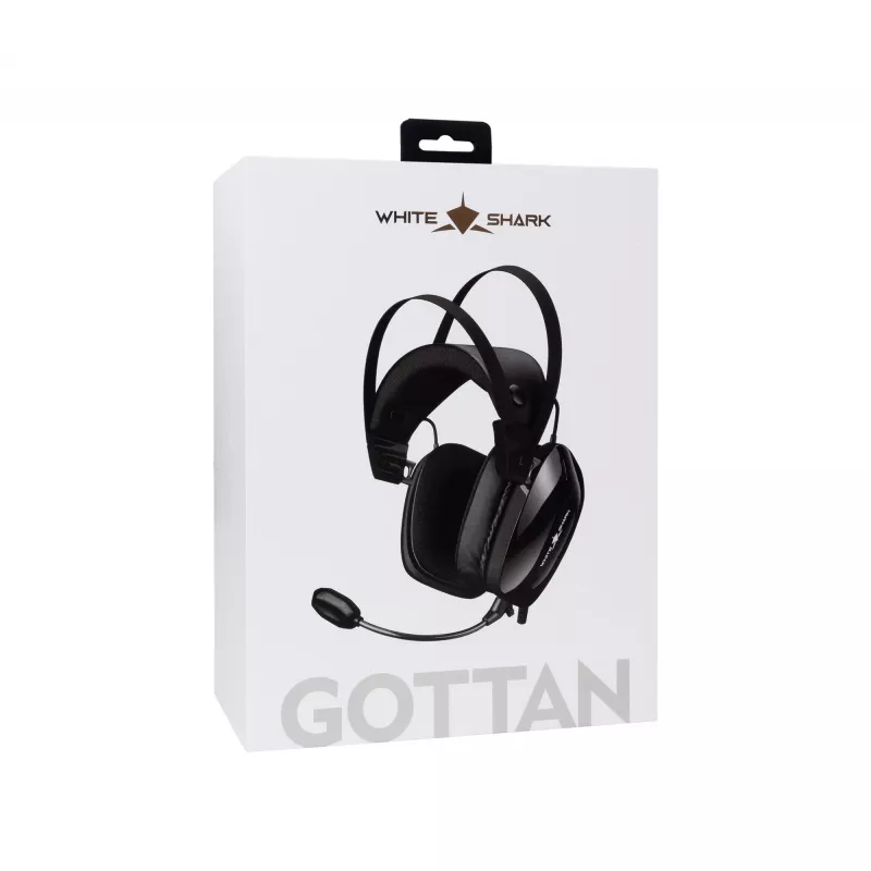 Austiņas White Shark GH-2446 Gottan Melns