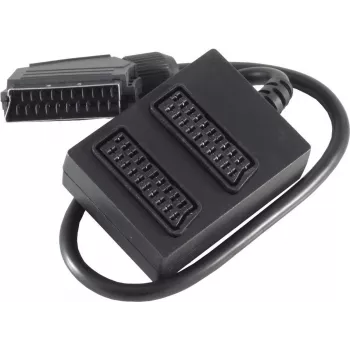 shiverpeaks BS94050 SCART kabelis 0,5 m SCART (21 kontaktu) 2 x SCART (21 kontaktu) melns (BS94050)