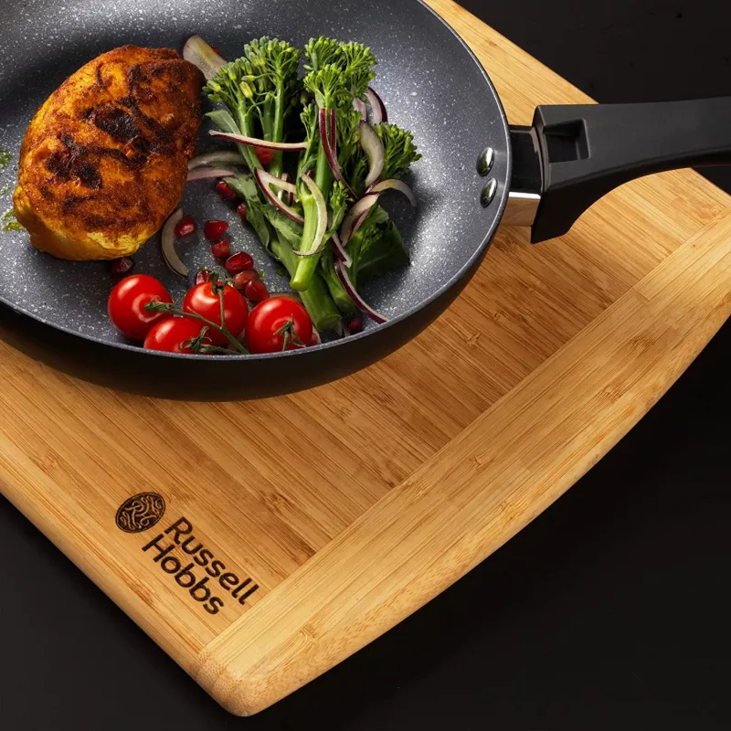 Galda piederumu komplekts Russell Hobbs RH01840EU7 — 4-daļīgs kraujams metālisks marmors