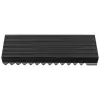 Dzesētājs/Radiators Jonsbo M.2-3 pelēka Melns Pelēks 24.4mm 73mm 9.6mm