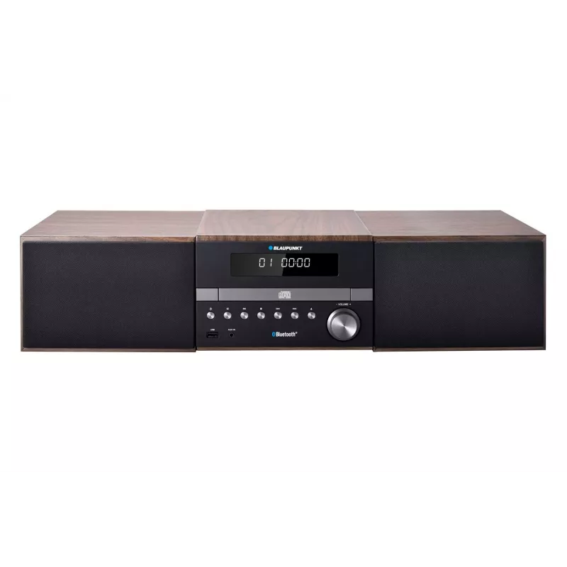 Mikrosistēma Bluetooth RDS/ID3 tags CD/MP3/USB/AUX/Modinātājpulkstenis