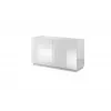 Cama Kumode 2D REJA balts glancēts/balts glancēts