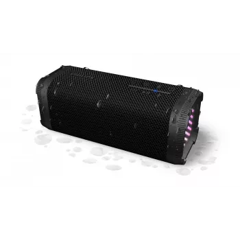 2.1 portatīvā skaļruņu sistēma Philips TAS2000B/00 melna, 10 W RMS, 4,8 cm draiveri, Bluetooth, IPX5