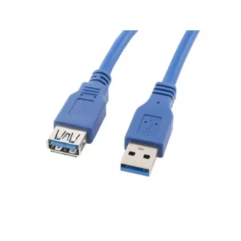 Pagarinātāja kabelis USB 3.0 AM-AF zils 3M