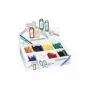 Atslēgu piekariņš WEDO modelis 262 8018 — plastmasas gredzeni, 18 mm diametrs, displeja iepakojums pa 200 gab.