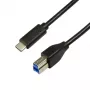 Logilink CU0163 USB kabelis, melns