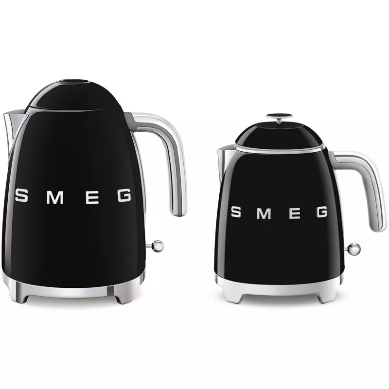 SMEG Tējkanna (KLF05BLEU) mini 0,8L melna