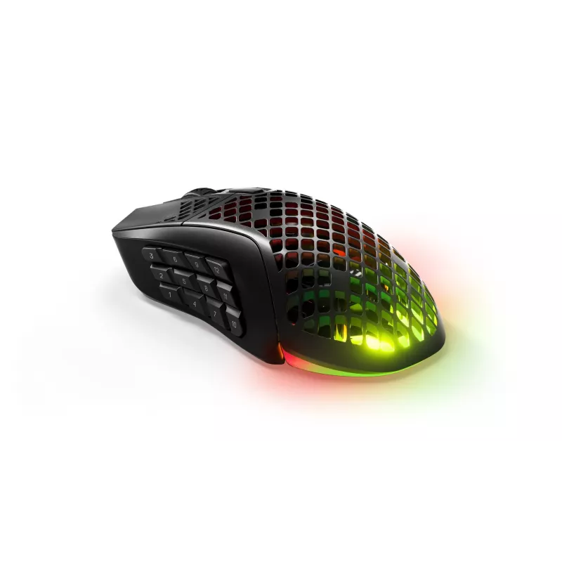 pele SteelSeries Aerox 9 Melns Wired