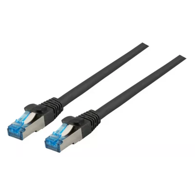 Tīkla kabelis EFB Elektronik K5525FSW.3 RJ-45 Cat6a 3 m Melns