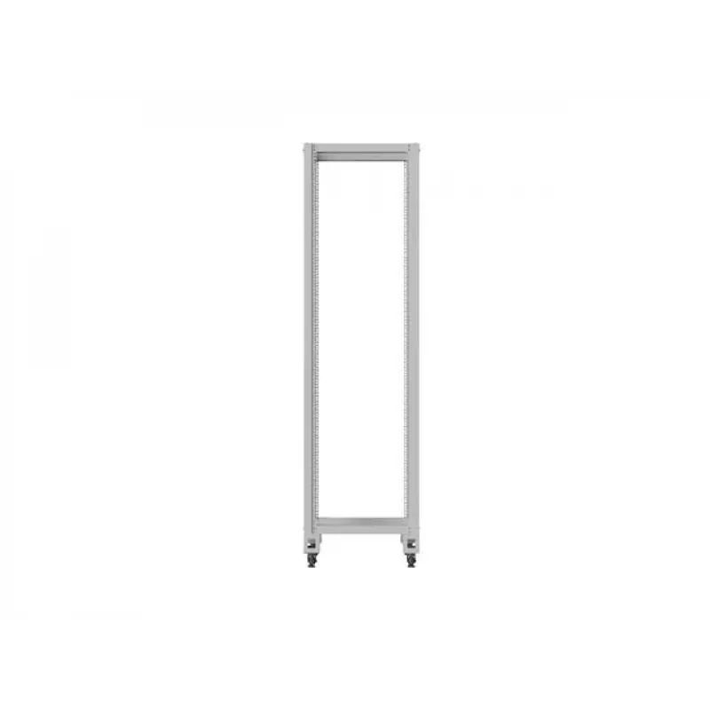 Atvērtais 19 collu plaukts LANBERG 42U, dziļums 800 mm, platums 600 mm, pelēks
