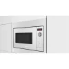 Iebūvējamā solo mikroviļņu krāsns Bosch BFL523MW3, 800 W, 20 L, balta, skārienvadība un rotācijas vadība