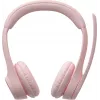 Logitech 981-001412 austiņas/bezvadu galvas saite Birojs/Zvanu centrs Bluetooth Roza