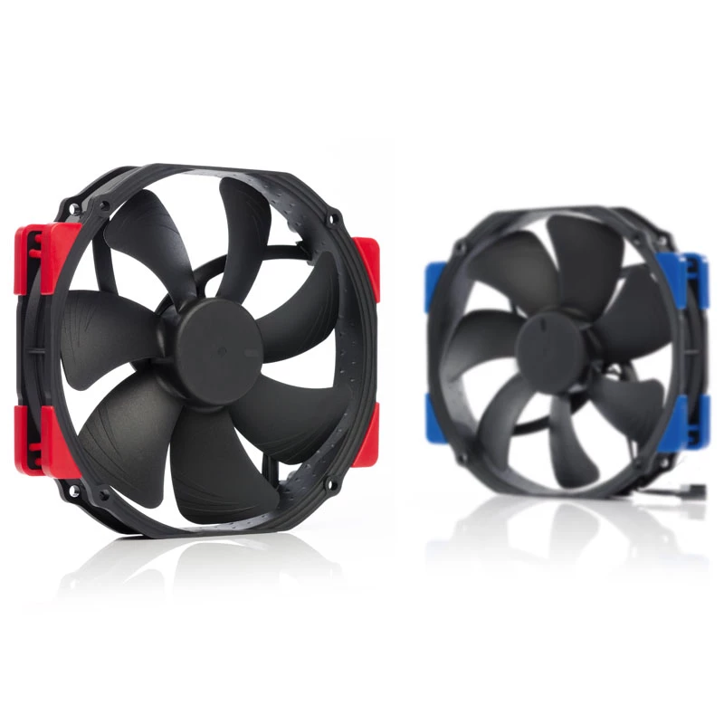 Datora korpusa ventilators Noctua NF-A15 HS-PWM chromax.Melns.swap 150 mm, PWM, 300–1500 RPM, 140.2 m³/h, 24.6 dB