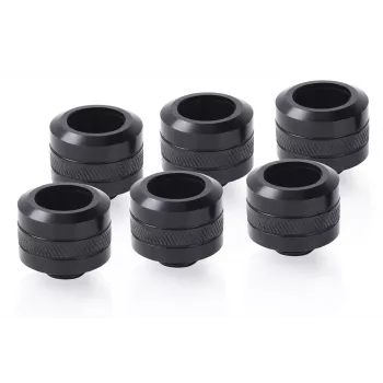 Armatūras komplekts Alphacool 17477 misiņš melns 23 mm augstums 2,6 cm diametrs