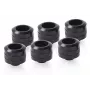 Armatūras komplekts Alphacool 17477 misiņš melns 23 mm augstums 2,6 cm diametrs