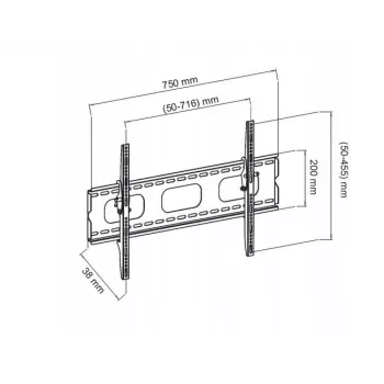 MULTIOFFICE LCD BRACKET 30-50 AR-18