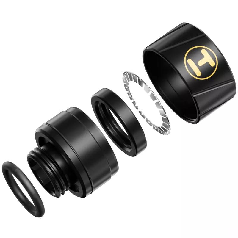 Armatūra HYTE FIT-001 datora dzesēšanas sistēmai Brass Silicone Steel Melns
