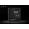 PC korpuss SAVIO Noctis Flow RGB — Cube, ATX/Mini-ITX, 3x 120 mm priekšējie ventilatori, rūdīta stikla sānu panelis, max GPU 35 cm