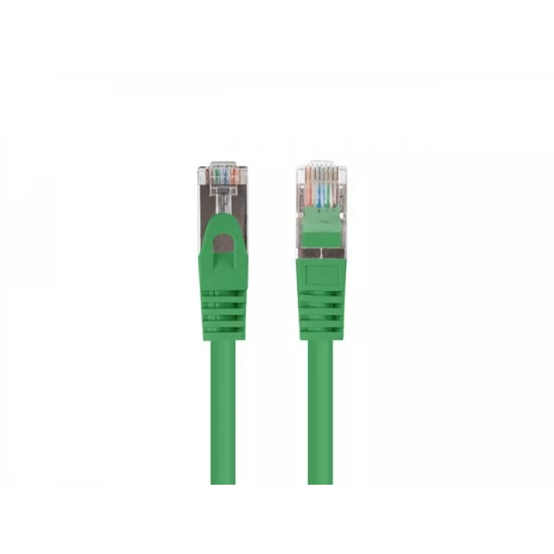 Tīkla kabelis Lanberg PCF6-20CC-0100-G RJ-45 Cat6 1 m zaļš