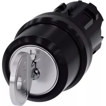 Siemens 3SU1000-4BL11-0AA0 elektriskais izpildmehānisms Melns
